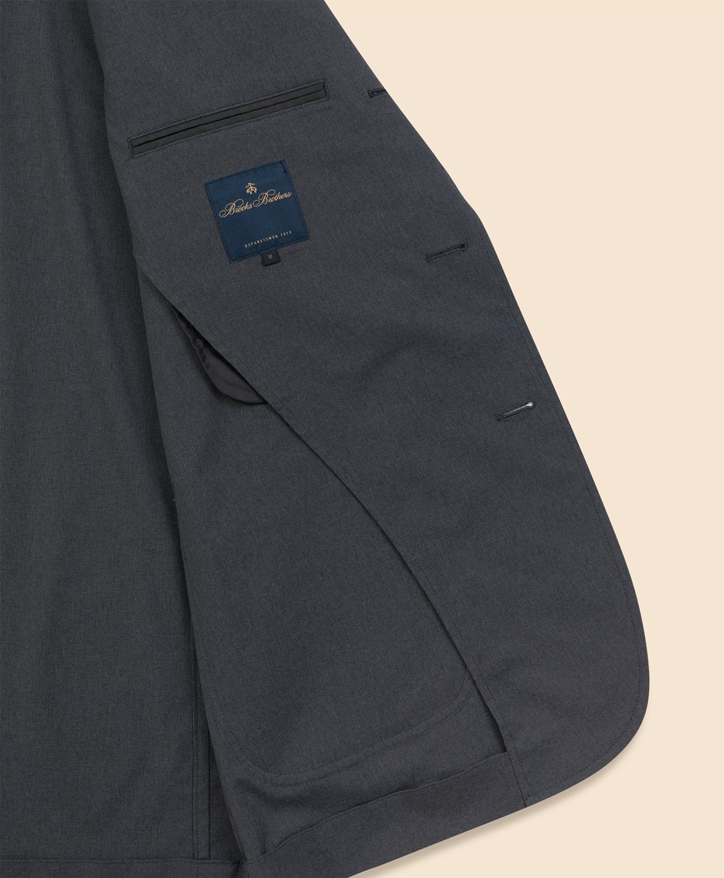 ◆オンラインストア限定◆ ポリエステルブレンド　ウォッシャブル　シングル２釦ジャケット6