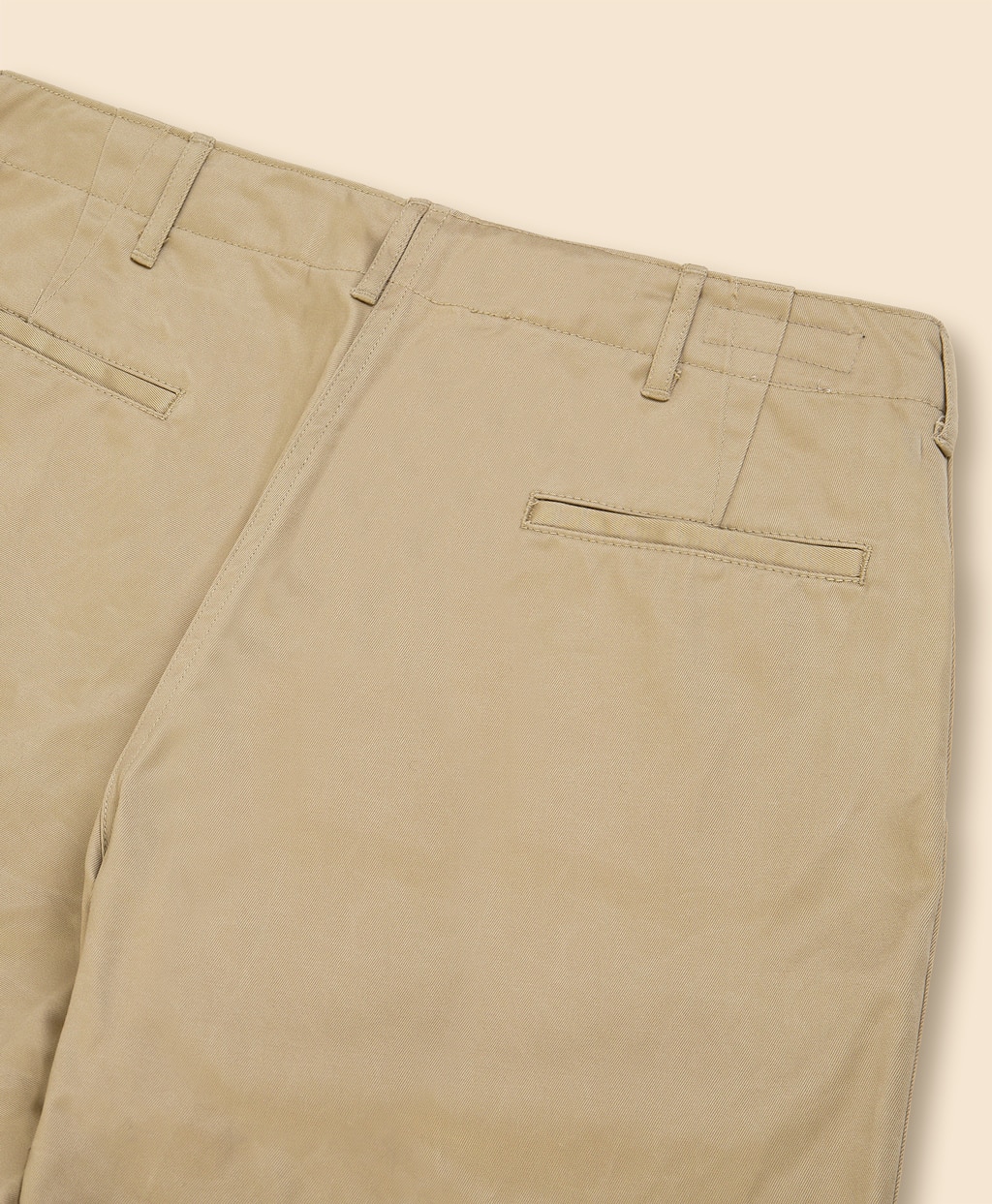 コットン　プレーンフロント　チノパンツ　Made in USA4