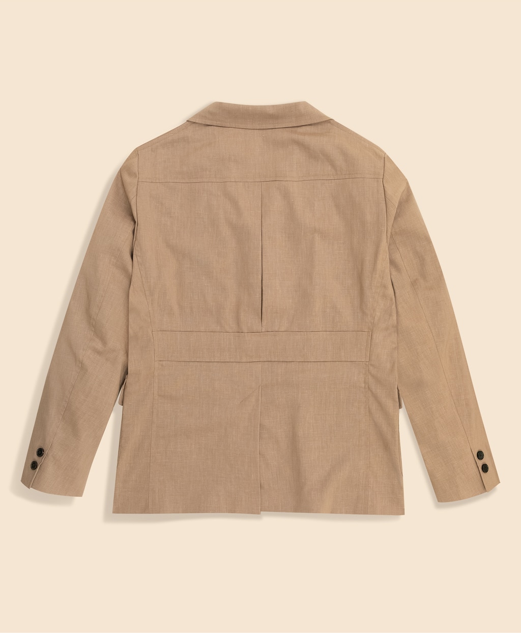 ストレッチリネン　サファリジャケット　Made in USA2