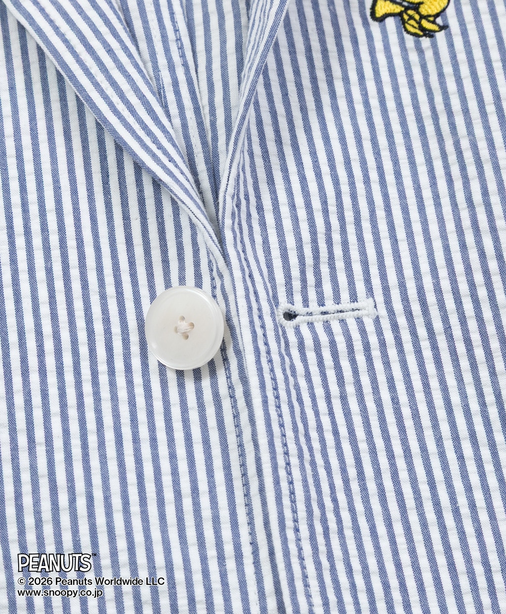 Brooks Brothers × PEANUTS　シアサッカー　ウッドストックエンブロイダリー　段返り３釦ジャケット　Traditional4