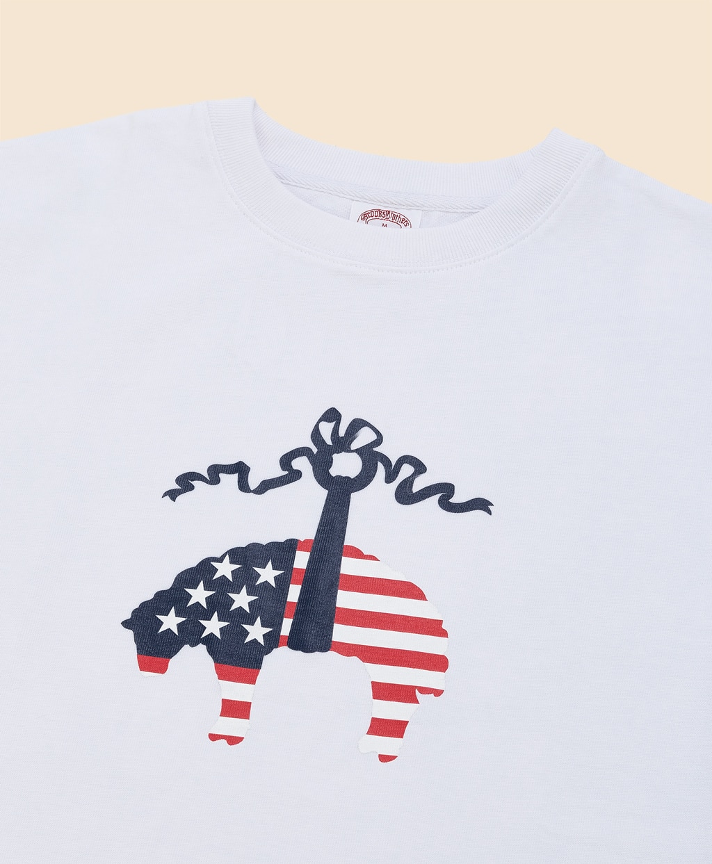 【アメリカ建国250th記念】 USAコットンジャージー　ヘビーウェイト　星条旗GFプリント　Tシャツ3