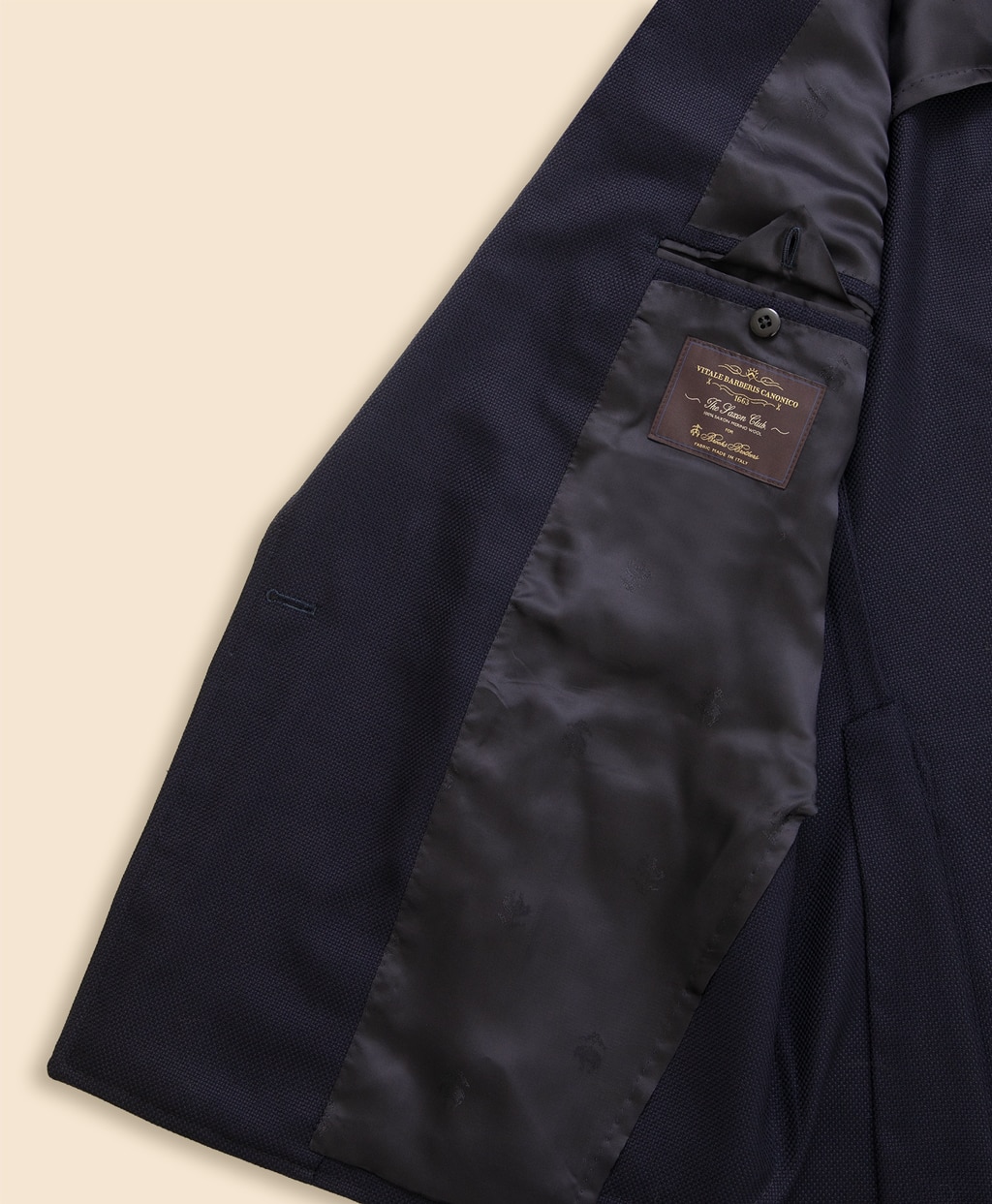 ウールサキソニー　ダブル4釦ブレザー　Made by RING JACKET5