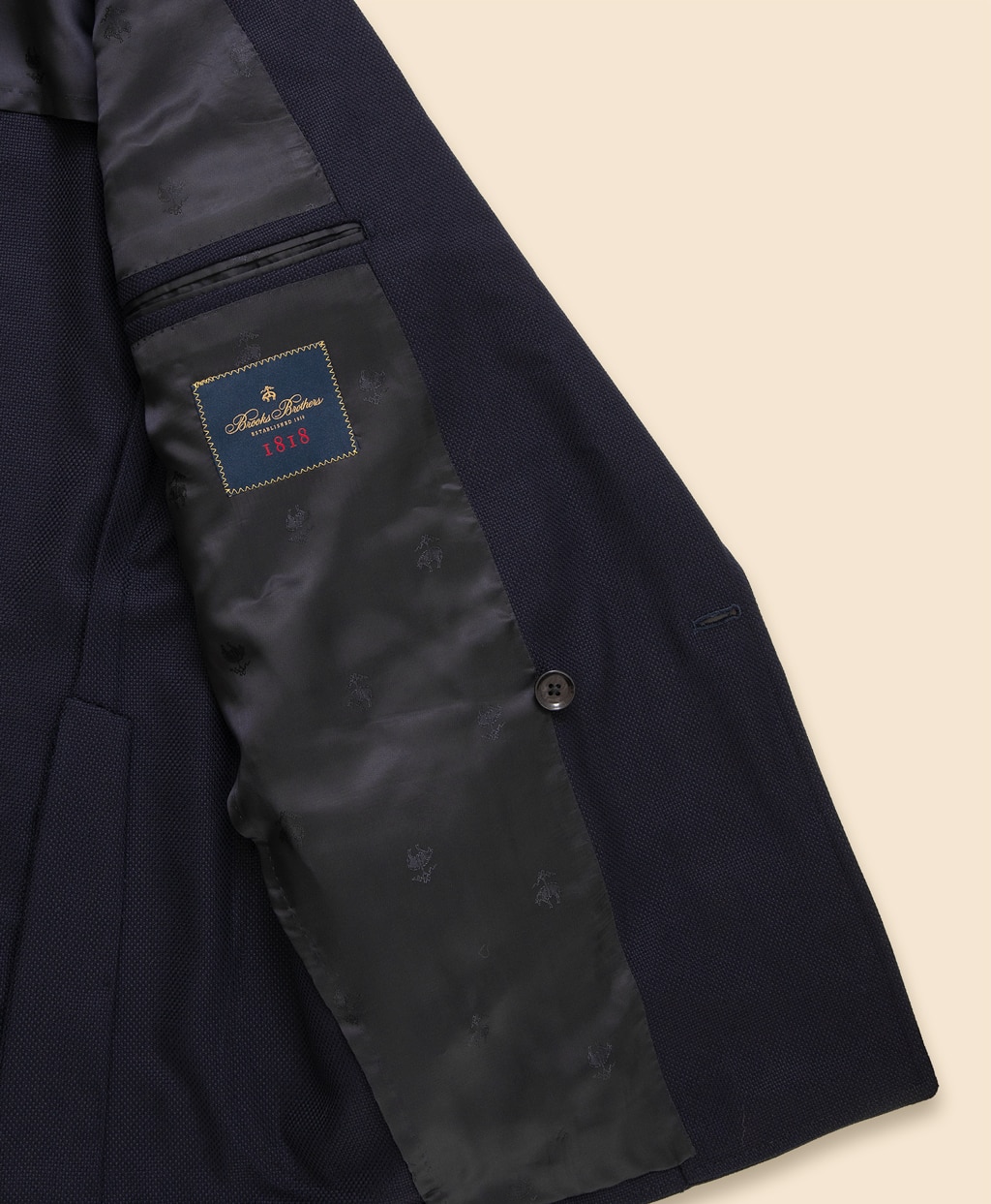 ウールサキソニー　ダブル4釦ブレザー　Made by RING JACKET6