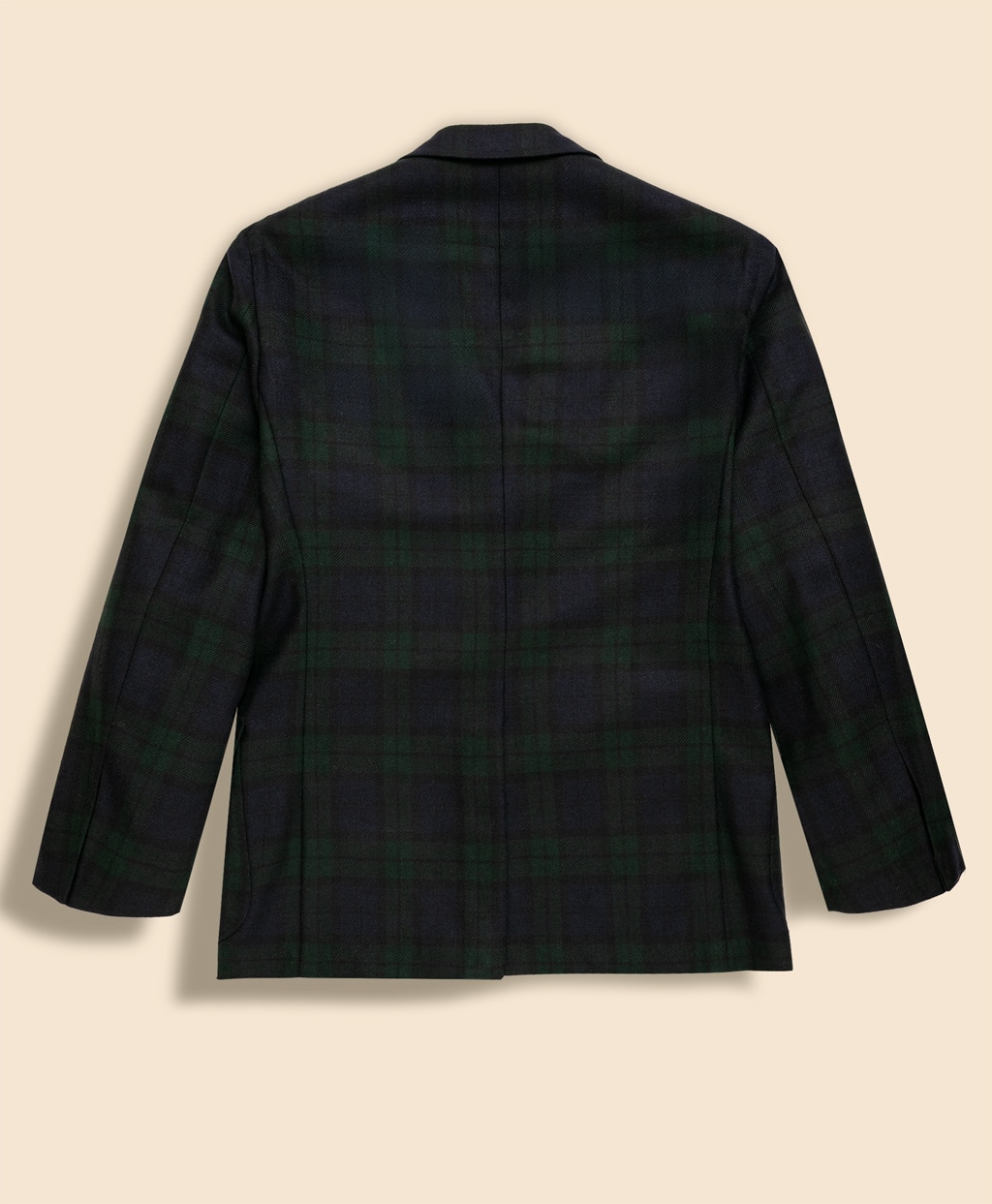 ウールツイード　ブラックウォッチ　段返り3釦ジャケット　Traditional　Made by RING JACKET2