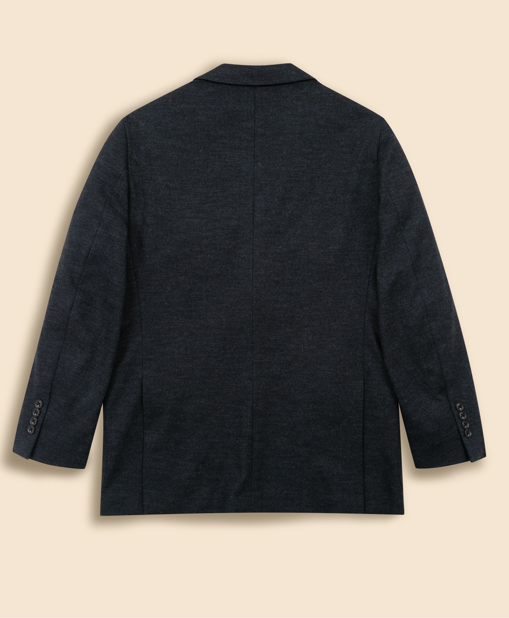 ウール　ヘリンボーン　シングル２釦　ニットジャケット　Classic2