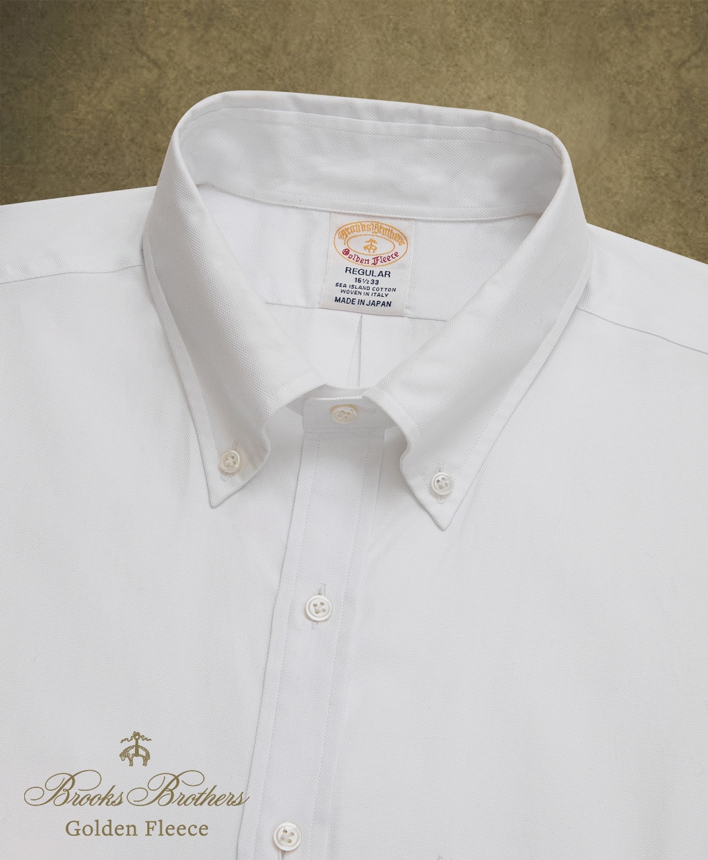 〈 Brooks Brothers Golden Fleece 〉 シーアイランドコットン　オックスフォード　ドレスシャツ　Regular Fit2
