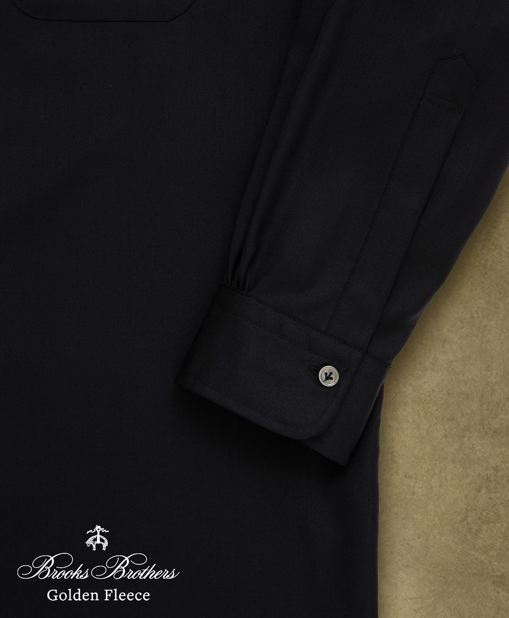 〈 Brooks Brothers Golden Fleece 〉 ウール／カシミヤ　オックスフォード　ドレスシャツ　Regular Fit3