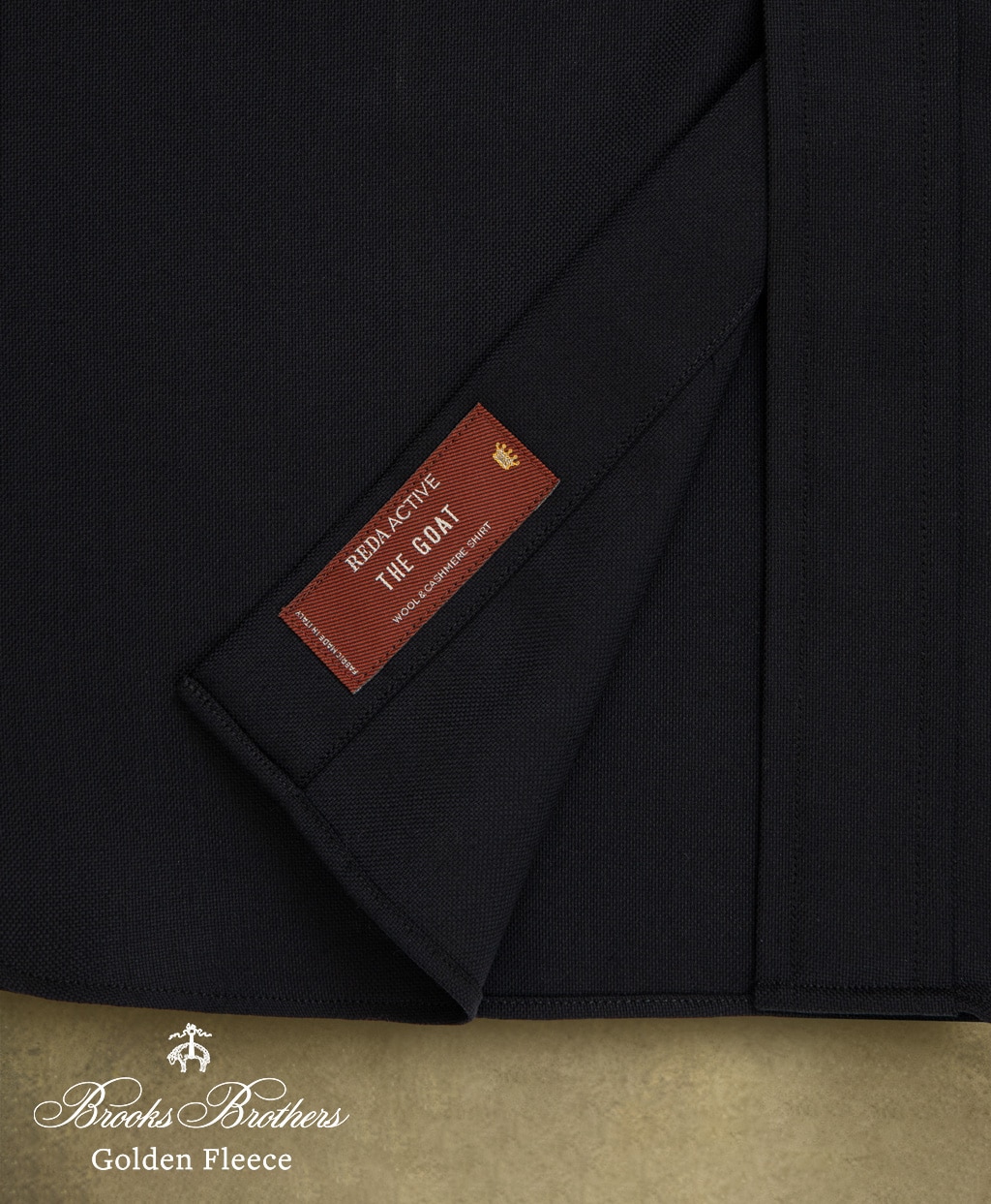 〈 Brooks Brothers Golden Fleece 〉 ウール／カシミヤ　オックスフォード　ドレスシャツ　Regular Fit6