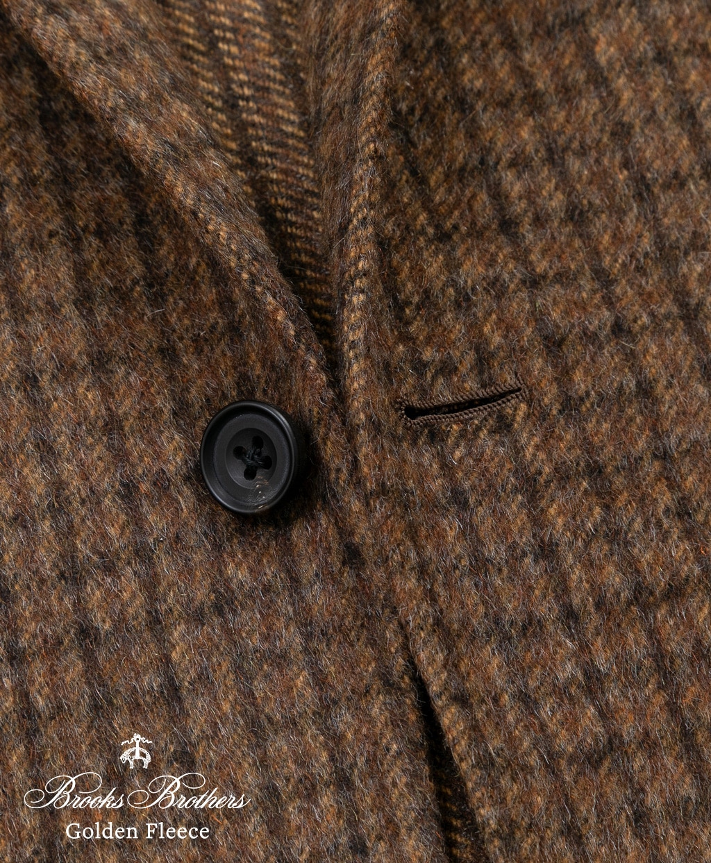 〈 Brooks Brothers Golden Fleece 〉 カシミヤブレンド　ガンクラブチェック　２釦ジャケット　Classic　by RING JACKET MEISTER4