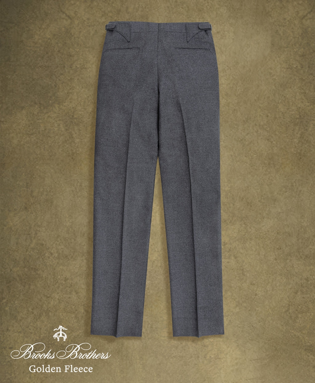 〈 Brooks Brothers Golden Fleece 〉 カレッジフランネル　プリーテッドトラウザーズ　Traditional2