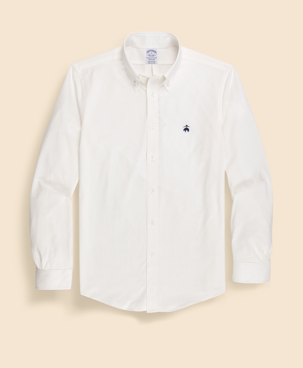 スーピマコットン／ポリエステル　46ゲージニット　オックスフォード　スポーツシャツ　Regular Fit1