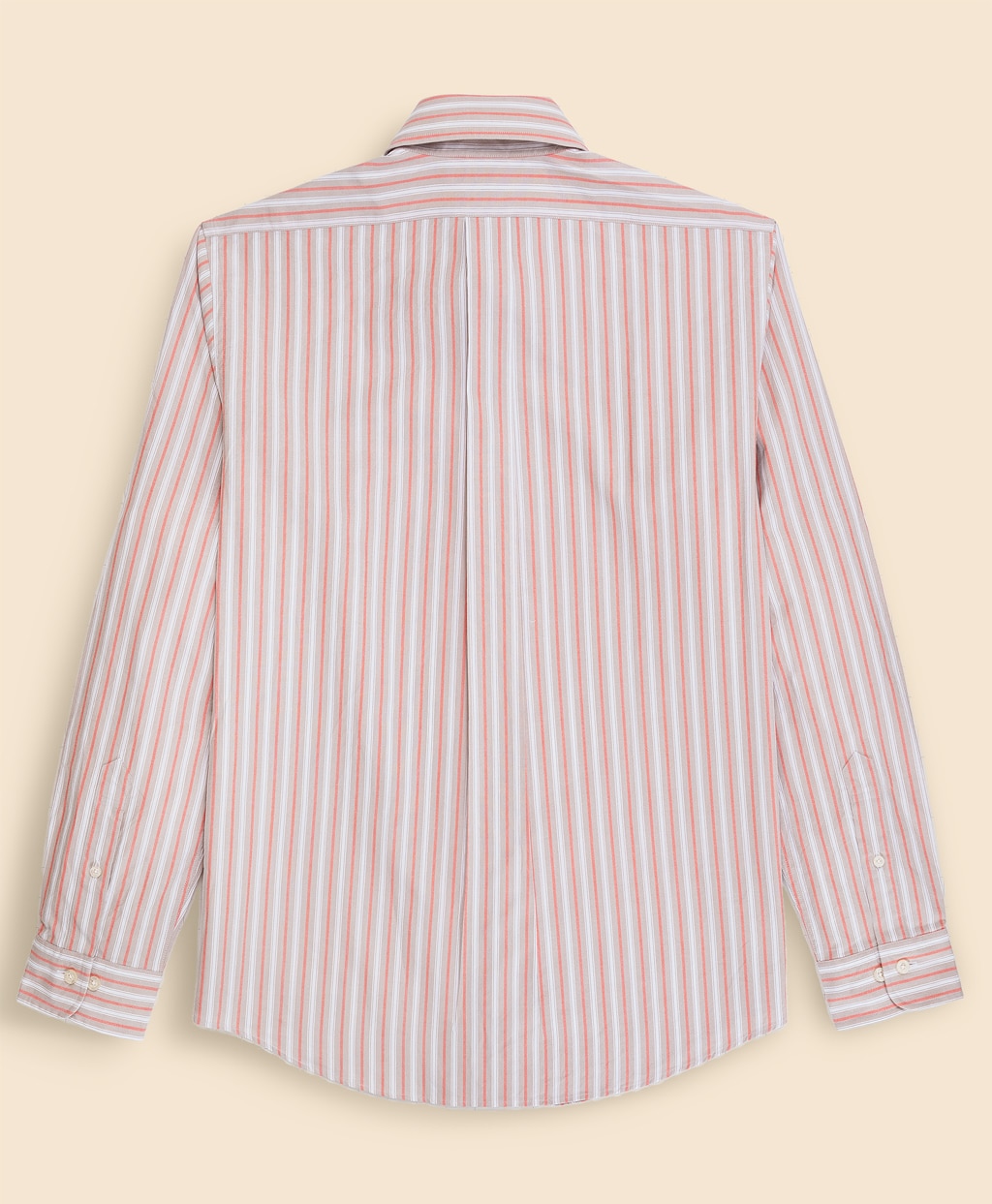 ラグジュアリー　オックスフォード　トラックストライプ　GFロゴ　スポーツシャツ　Regular Fit2