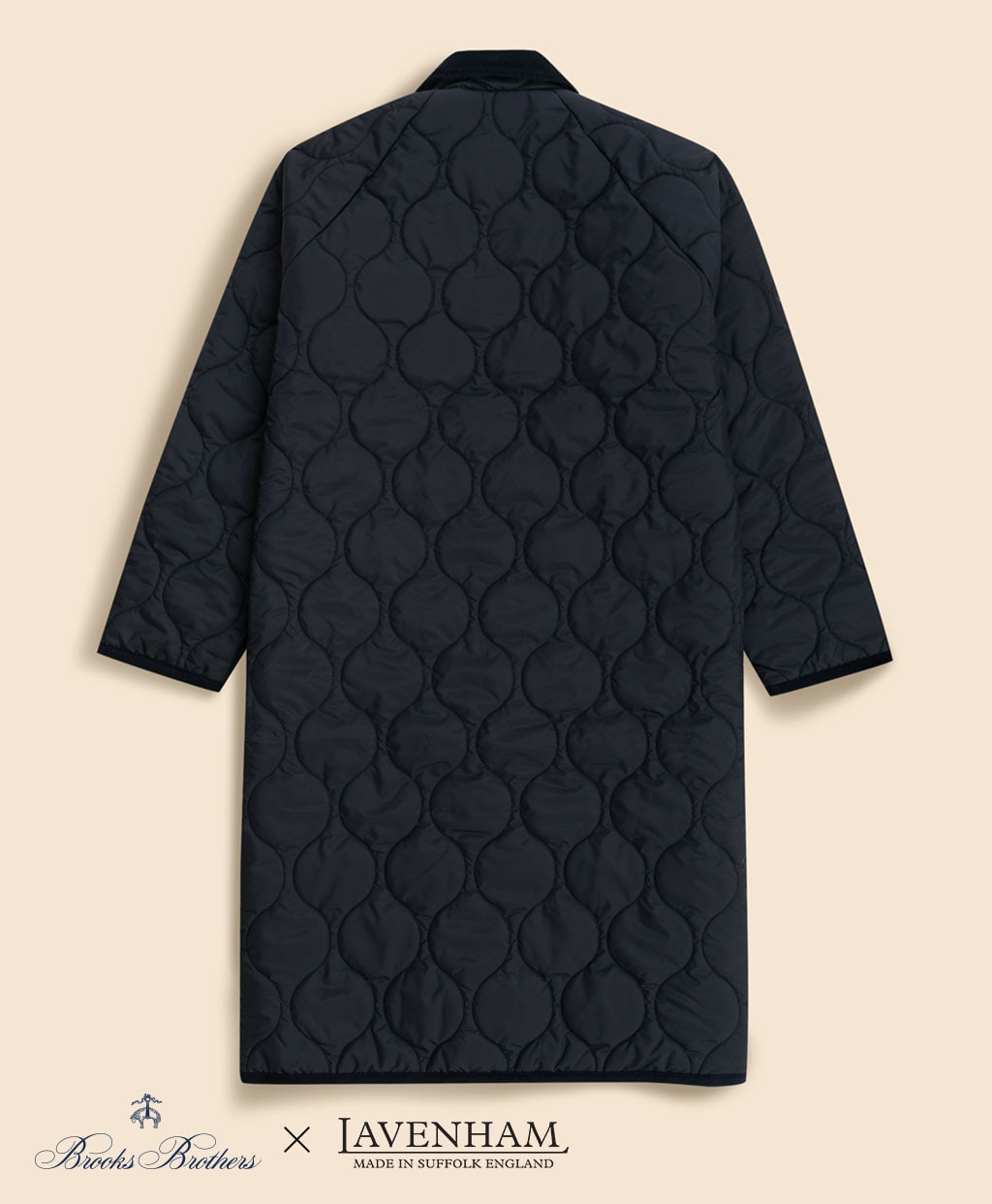 Brooks Brothers×LAVENHAM　チャントリー　キルティングコート　Made in UK2