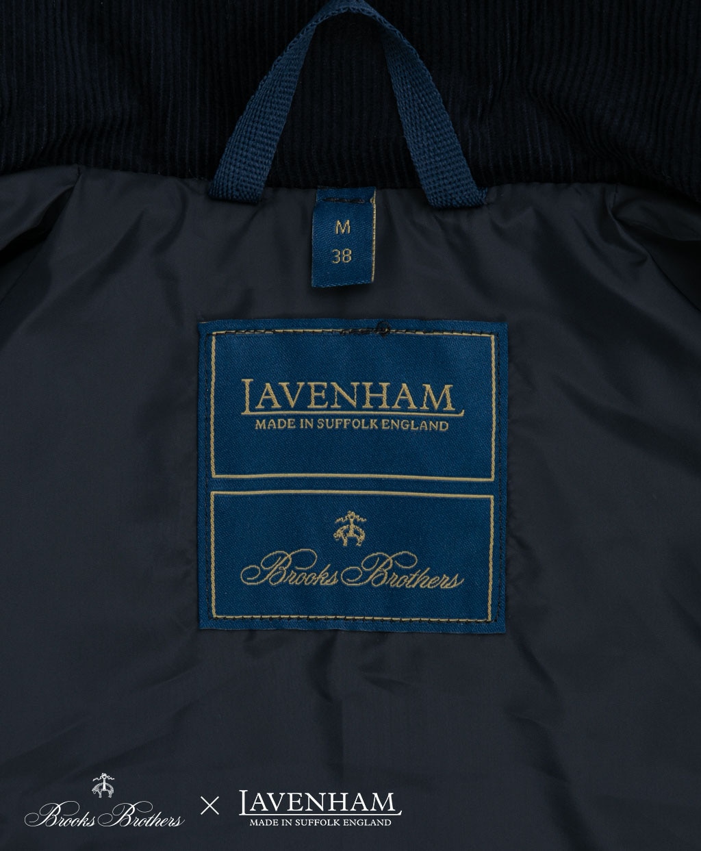 Brooks Brothers×LAVENHAM　チャントリー　キルティングコート　Made in UK7