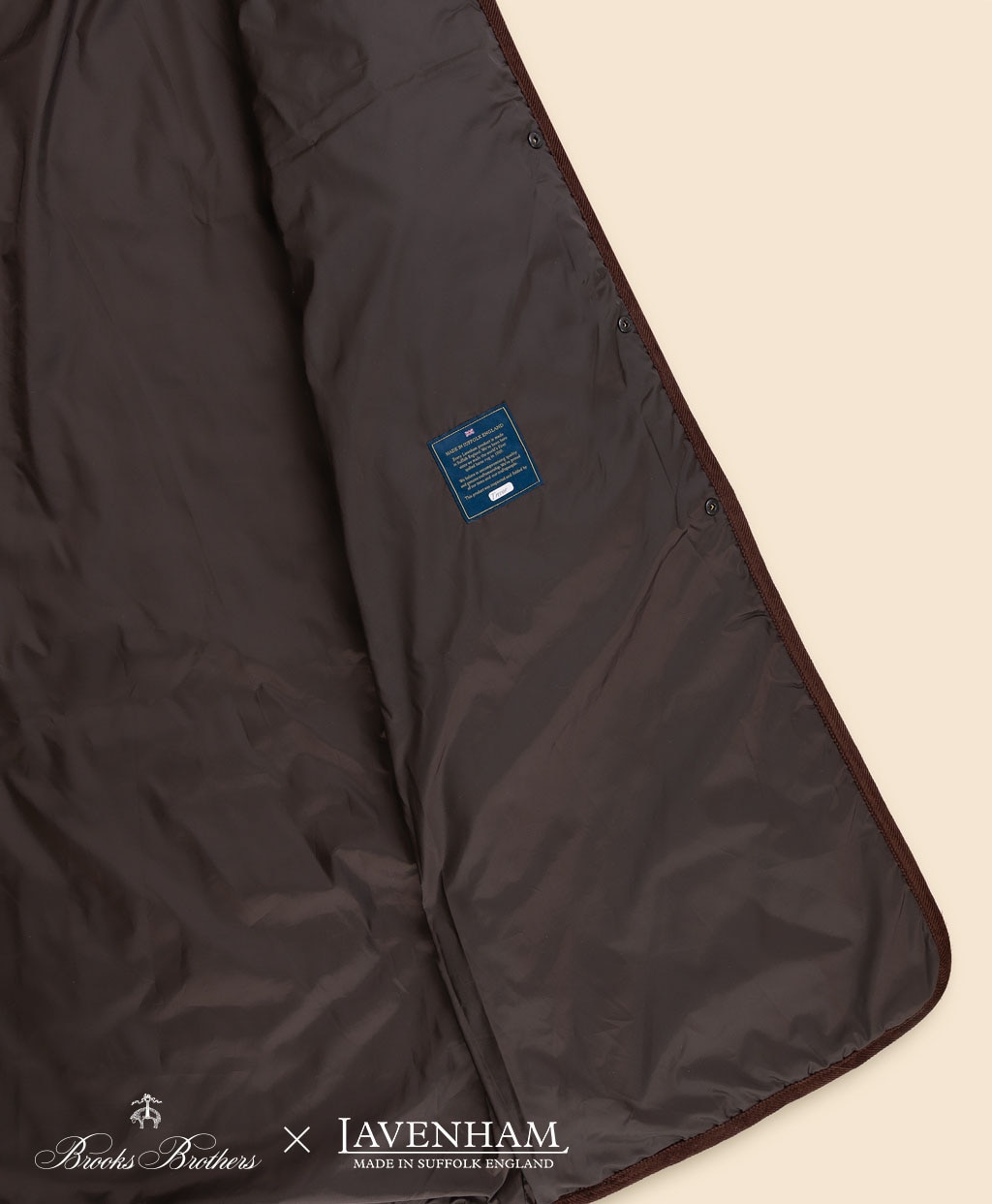 Brooks Brothers×LAVENHAM　チャントリー　キルティングコート　Made in UK6