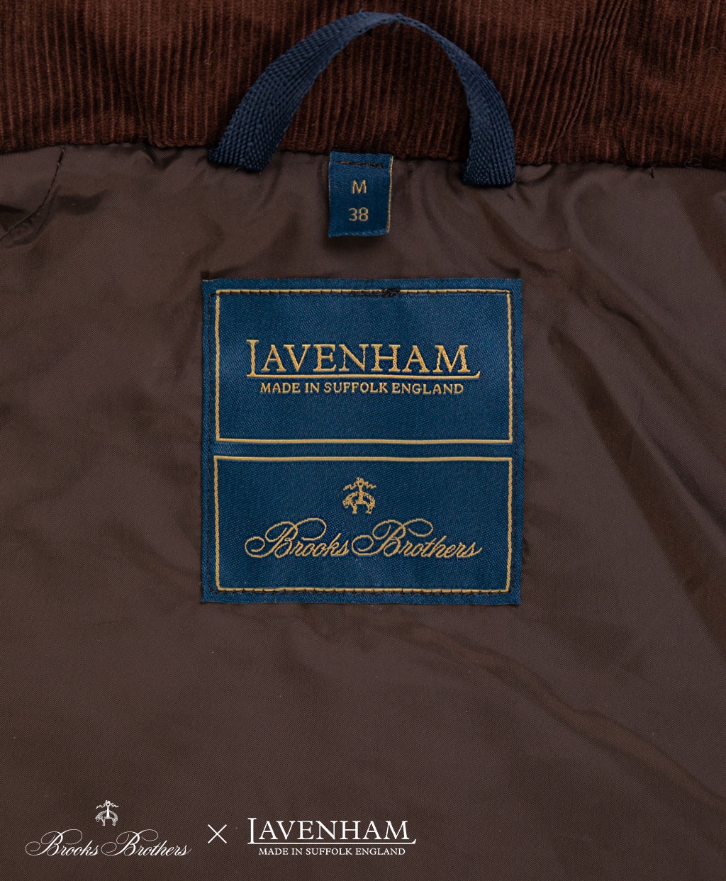 Brooks Brothers×LAVENHAM　チャントリー　キルティングコート　Made in UK7