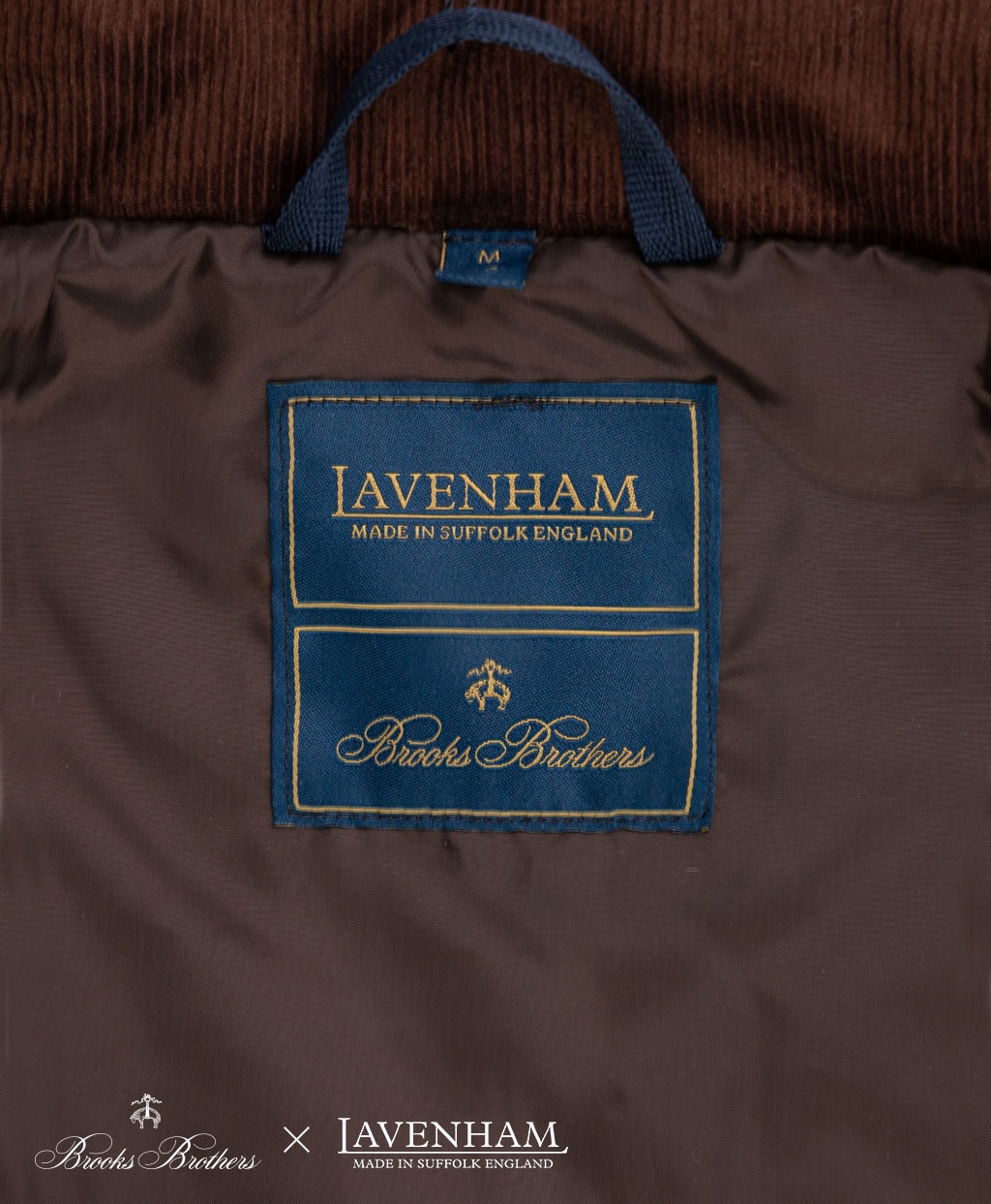 Brooks Brothers×LAVENHAM　デンハム　キルティングジャケット　Made in UK7
