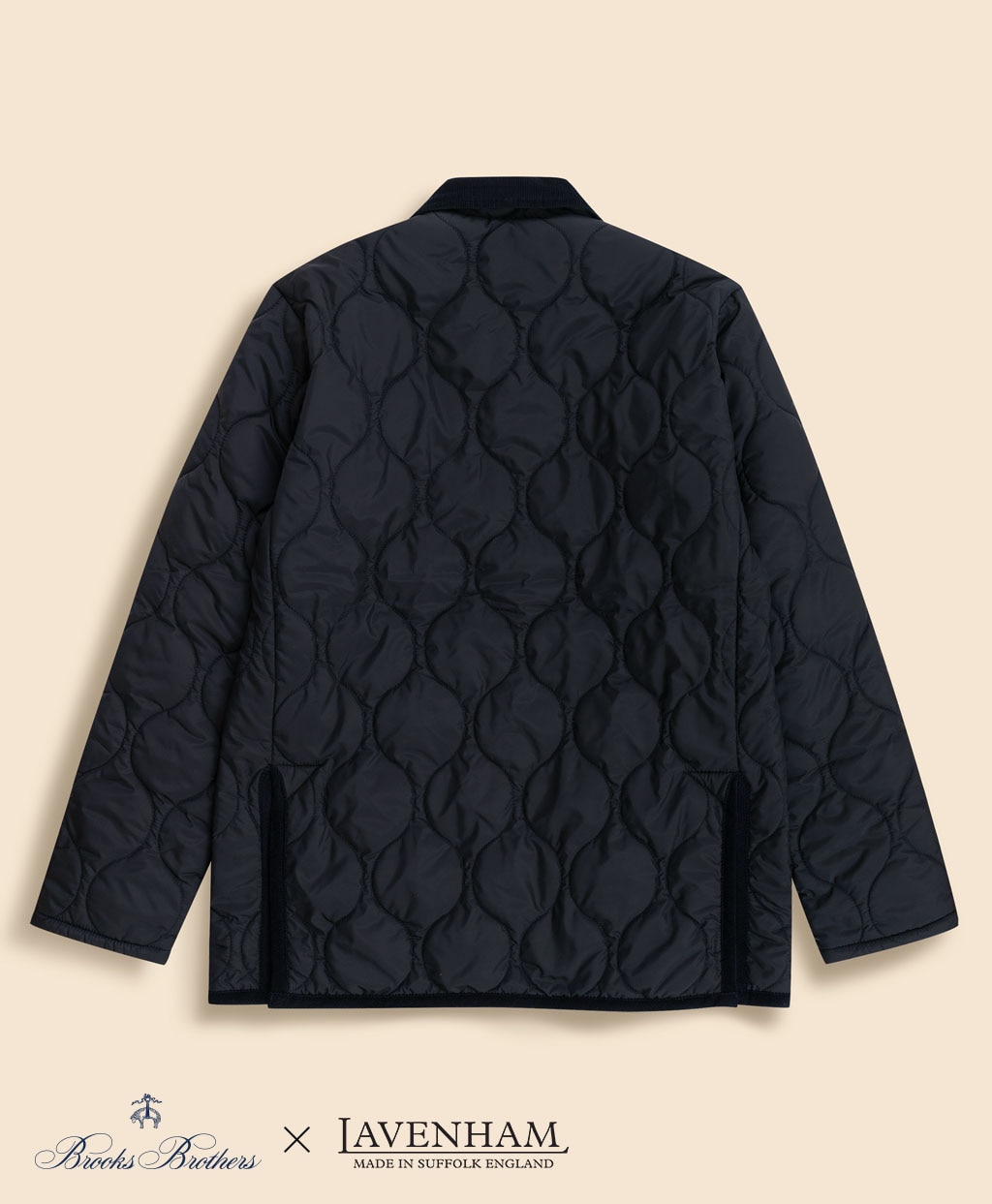Brooks Brothers×LAVENHAM　デンハム　キルティングジャケット　Made in UK2