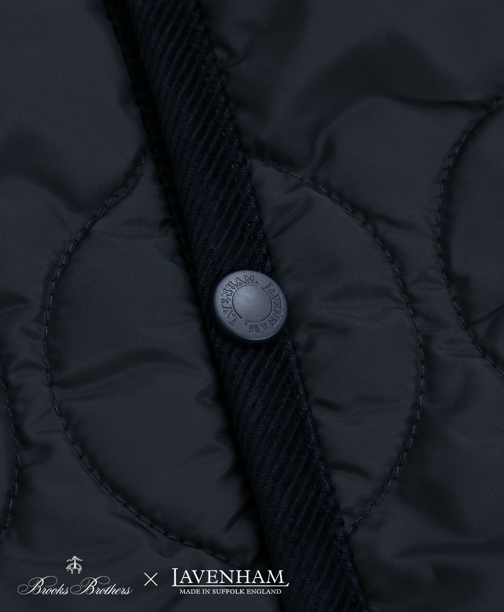 Brooks Brothers×LAVENHAM　デンハム　キルティングジャケット　Made in UK4