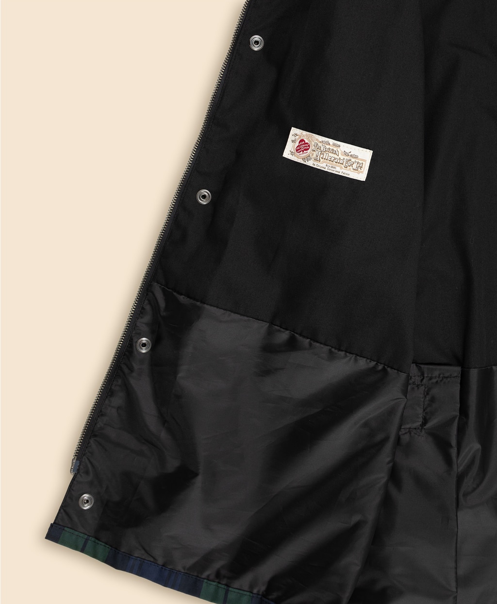 コットン　ブラックウォッチ　オイルドジャケット　Made In England5