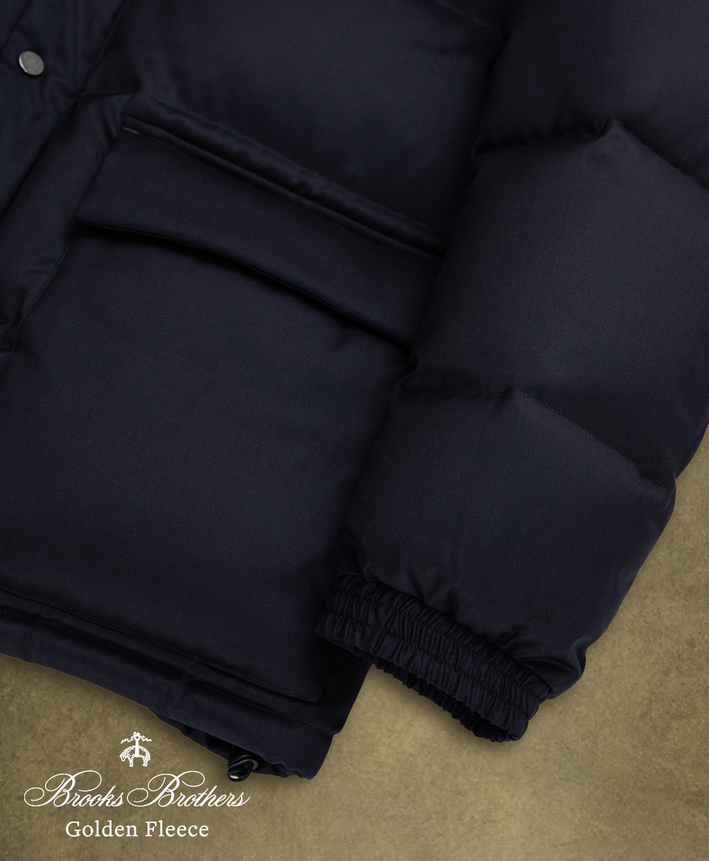 〈 Brooks Brothers Golden Fleece 〉 ウール　ダウンジャケット　Fabric by Loro Piana3