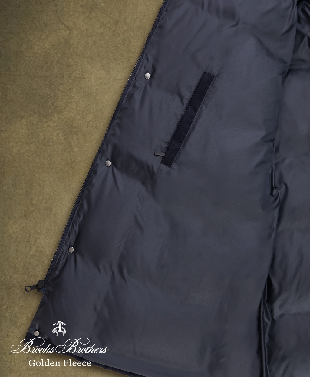 〈 Brooks Brothers Golden Fleece 〉 ウール　ダウンジャケット　Fabric by Loro Piana5