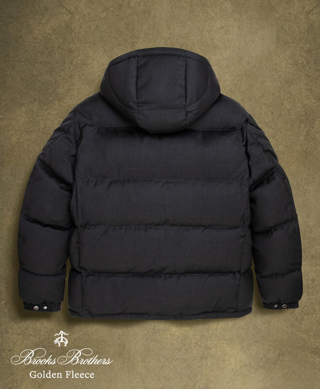 〈 Brooks Brothers Golden Fleece 〉 ウール　ダウンジャケット　Fabric by Loro Piana2