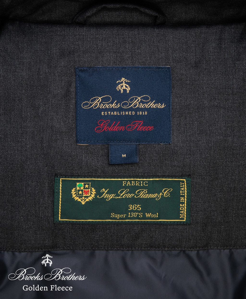 〈 Brooks Brothers Golden Fleece 〉 ウール　ダウンジャケット　Fabric by Loro Piana7