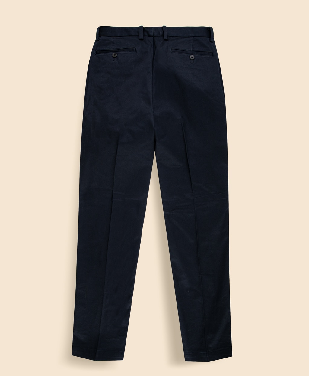 コットン　フランネルライニング　プレーンフロント　チノパンツ　Regular2