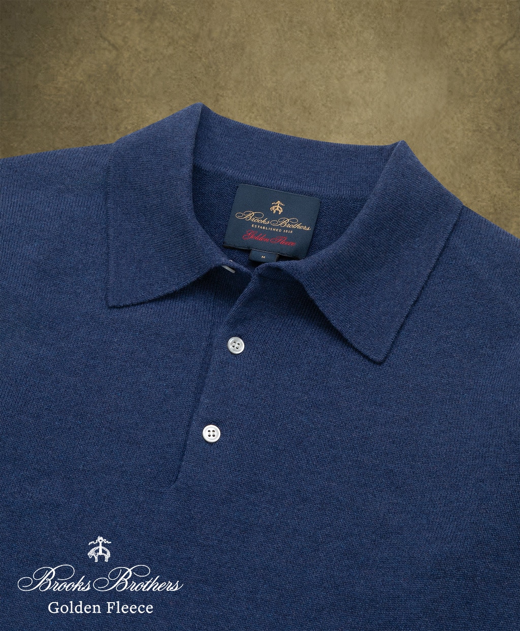 〈 Brooks Brothers Golden Fleece 〉 ピュアカシミヤ　ポロセーター3