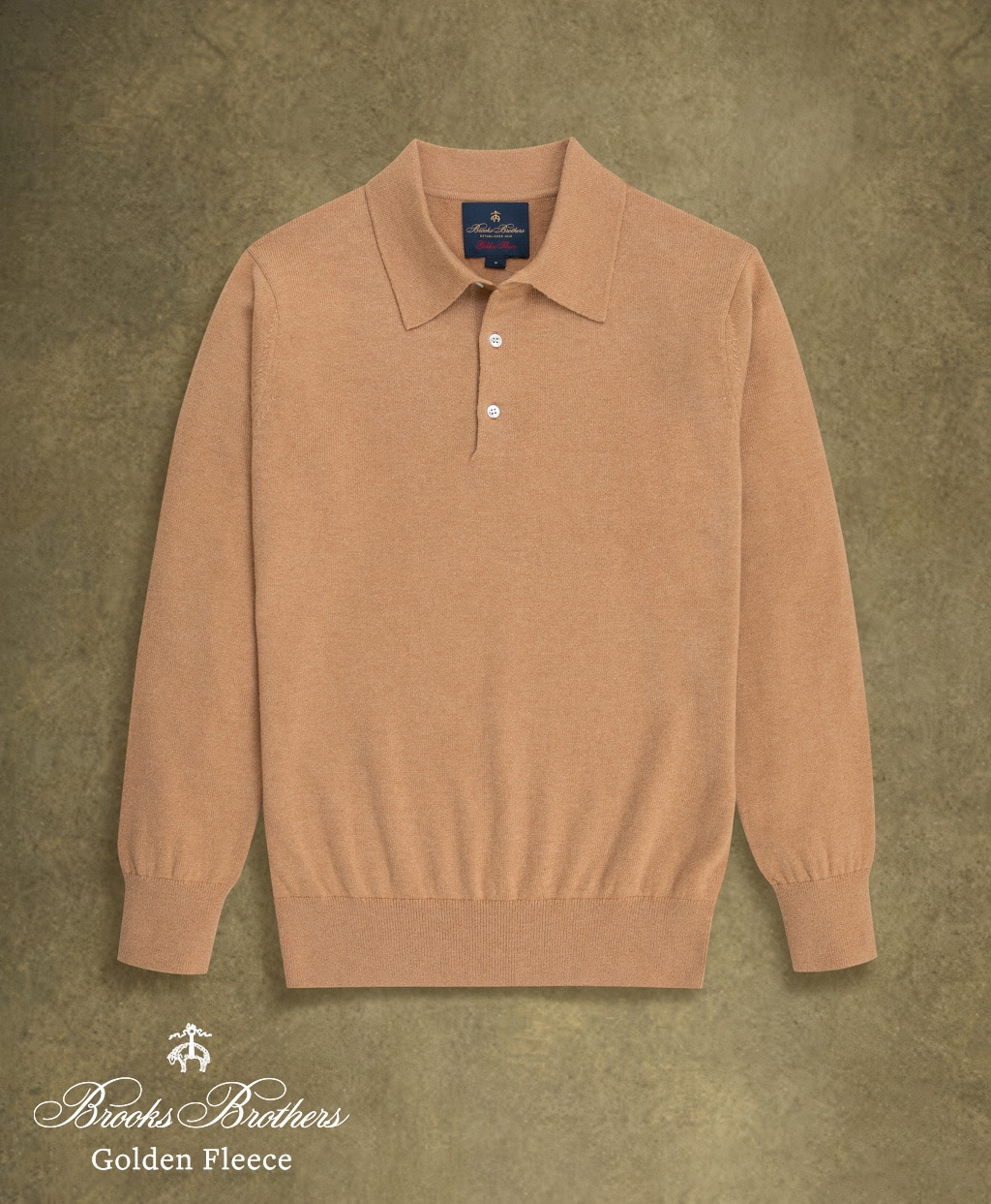 〈 Brooks Brothers Golden Fleece 〉 ピュアカシミヤ　ポロセーター1