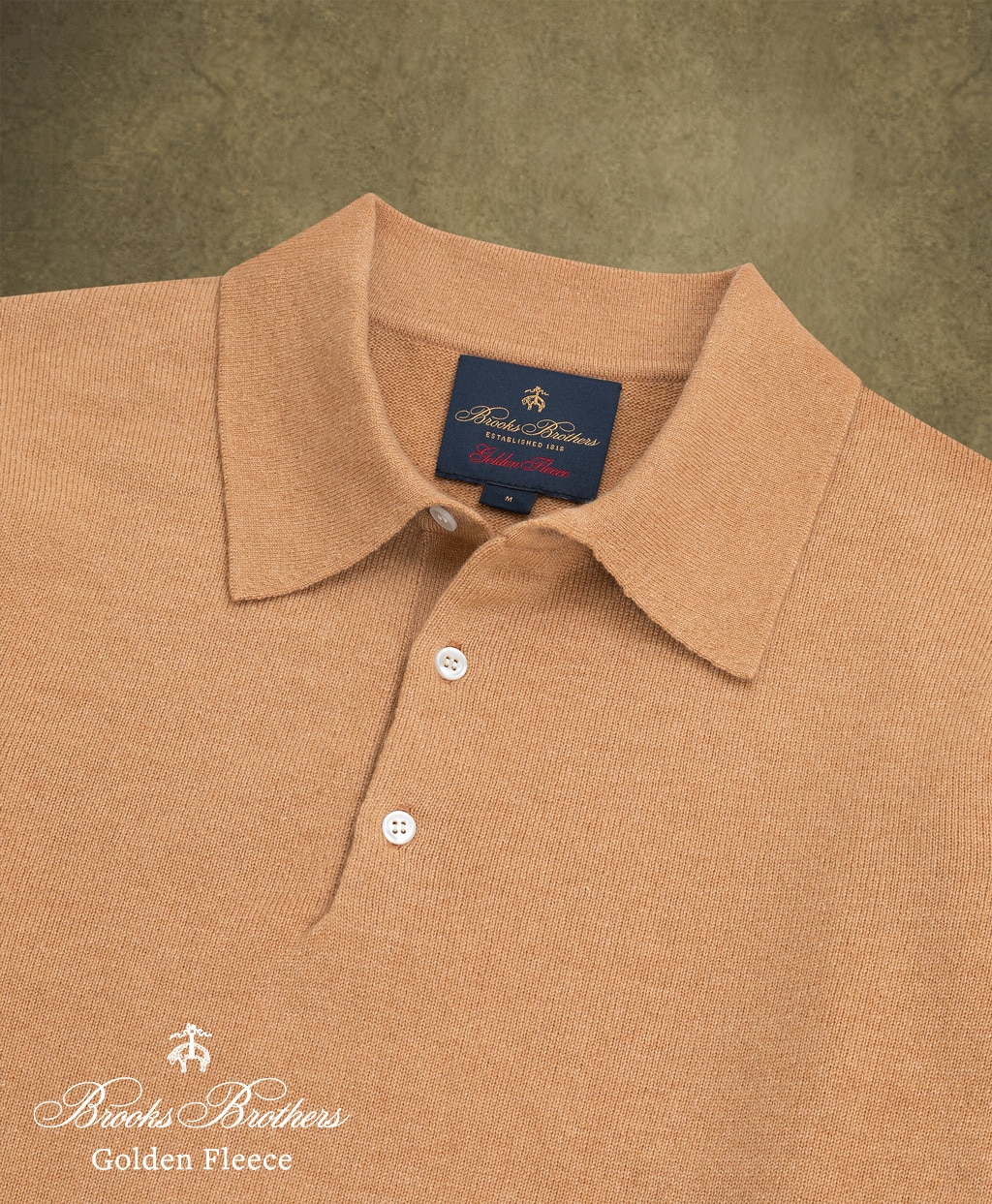 〈 Brooks Brothers Golden Fleece 〉 ピュアカシミヤ　ポロセーター3