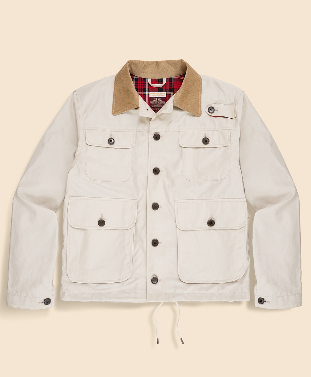 Brooks Brothers×Willis & Geiger　コットン　ワーデンジャケット　Made in USA
