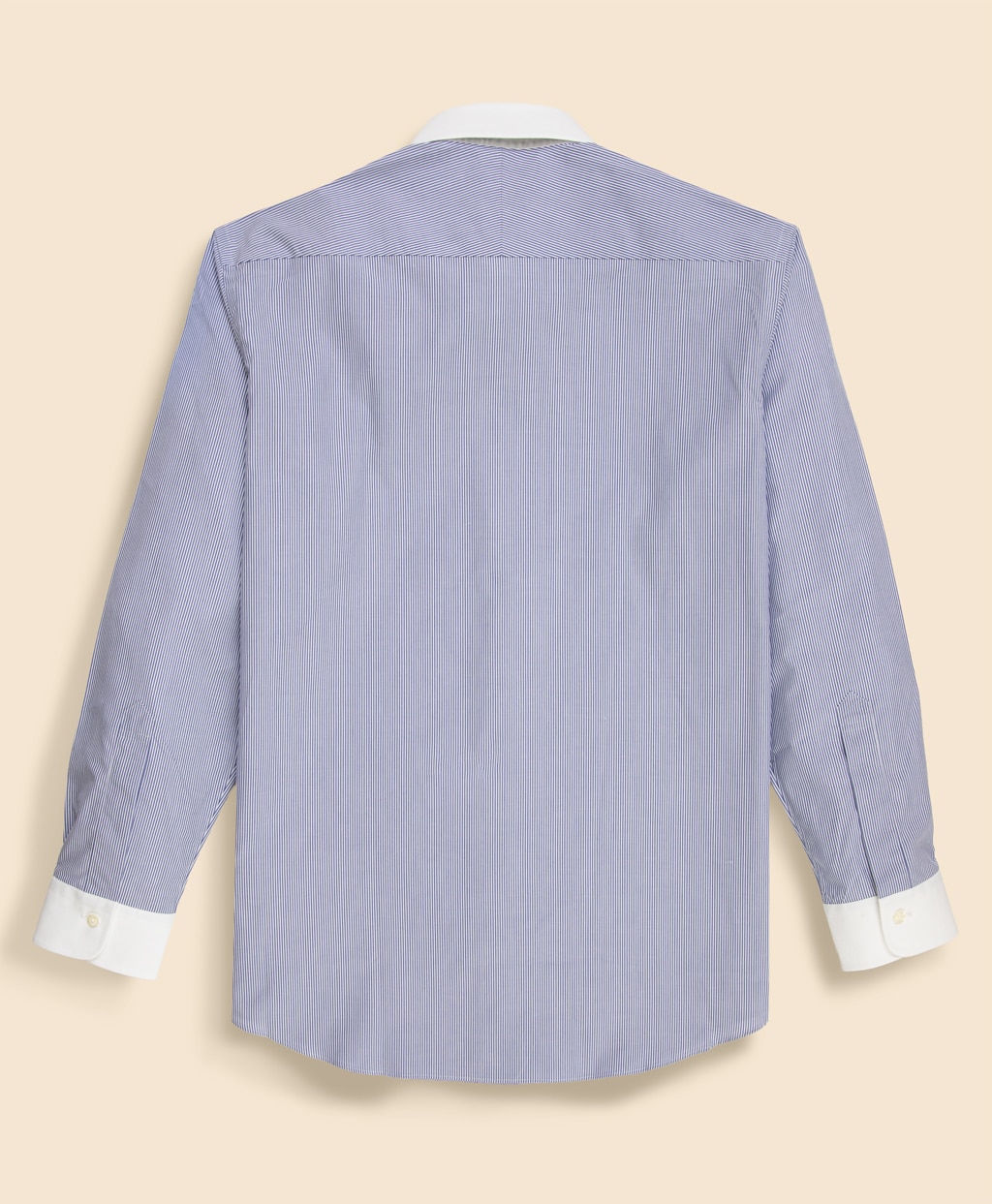 スーピマコットン　ブロードクロス　ピンストライプ　ピンホールカラー　クレリック　ドレスシャツ　Regular Fit5
