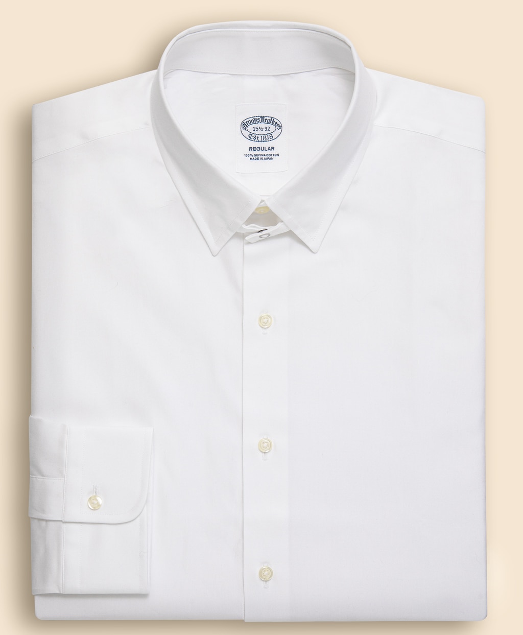 スーピマコットン　ピンポイントオックスフォード　タブカラー　ドレスシャツ　Regular Fit2