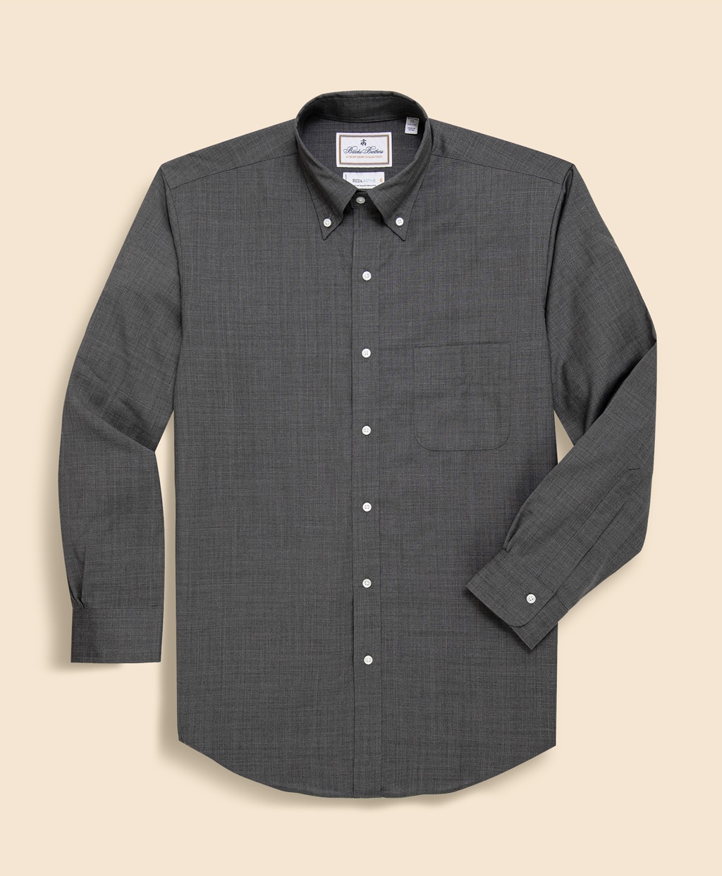 ラグジュアリー　ウォッシャブルウール　ドレスシャツ　Regular Fit4