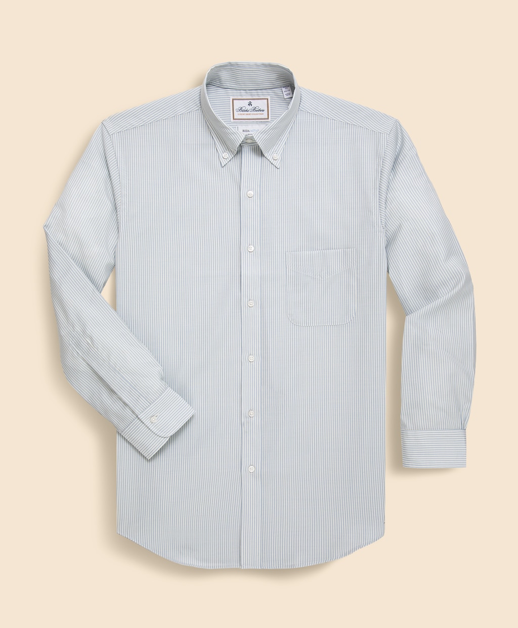 ラグジュアリー　ウォッシャブルウールオックスフォード　ベンガルストライプ 　ドレスシャツ　Regular Fit4