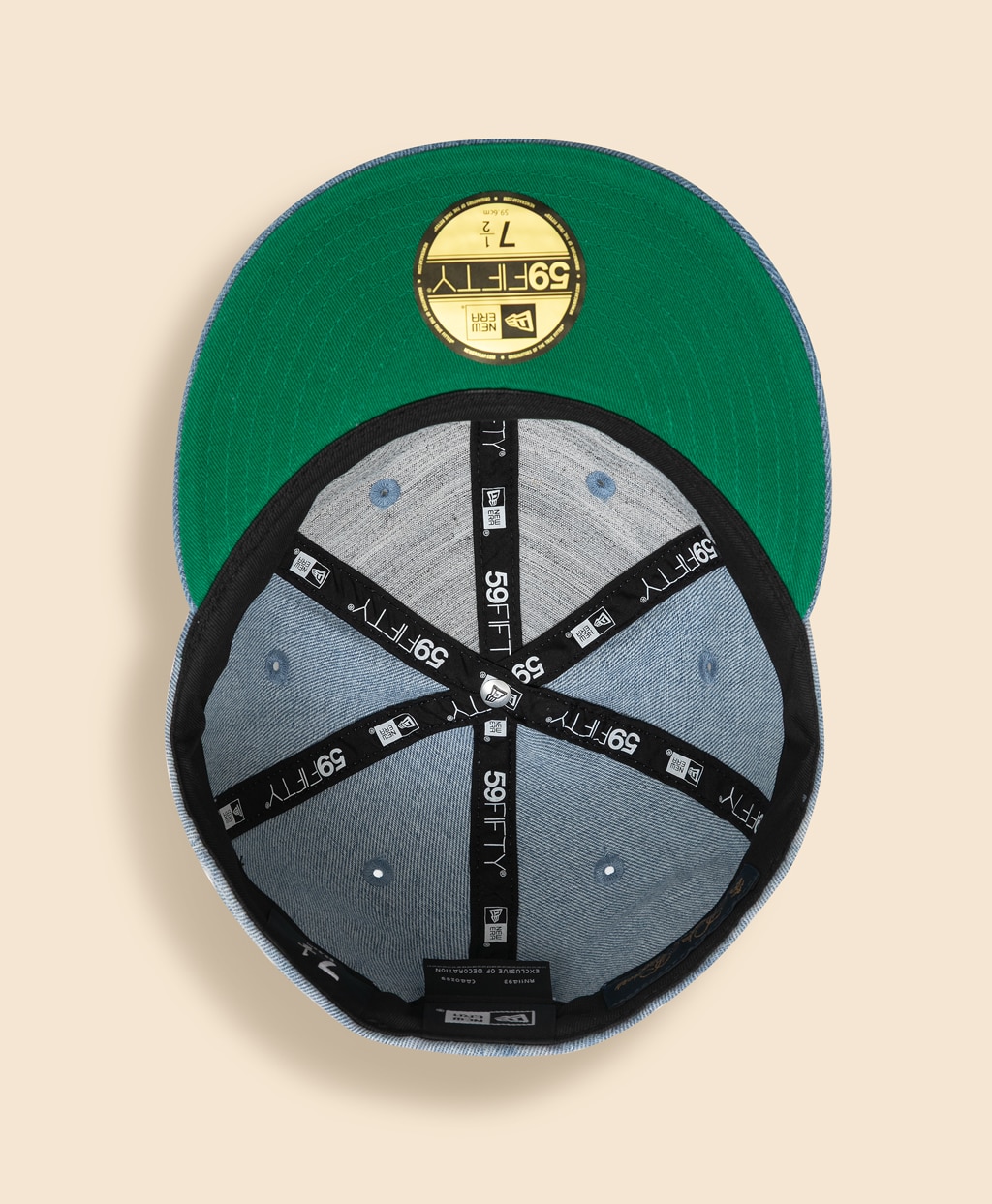 【オンラインストア・表参道店・大阪店限定】 Brooks Brothers × New Era® 59FIFTY®　デニム　ベースボールキャップ3
