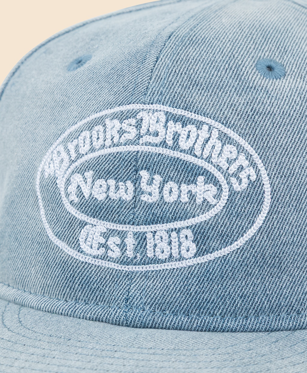 【オンラインストア・表参道店・大阪店限定】 Brooks Brothers × New Era® 59FIFTY®　デニム　ベースボールキャップ4