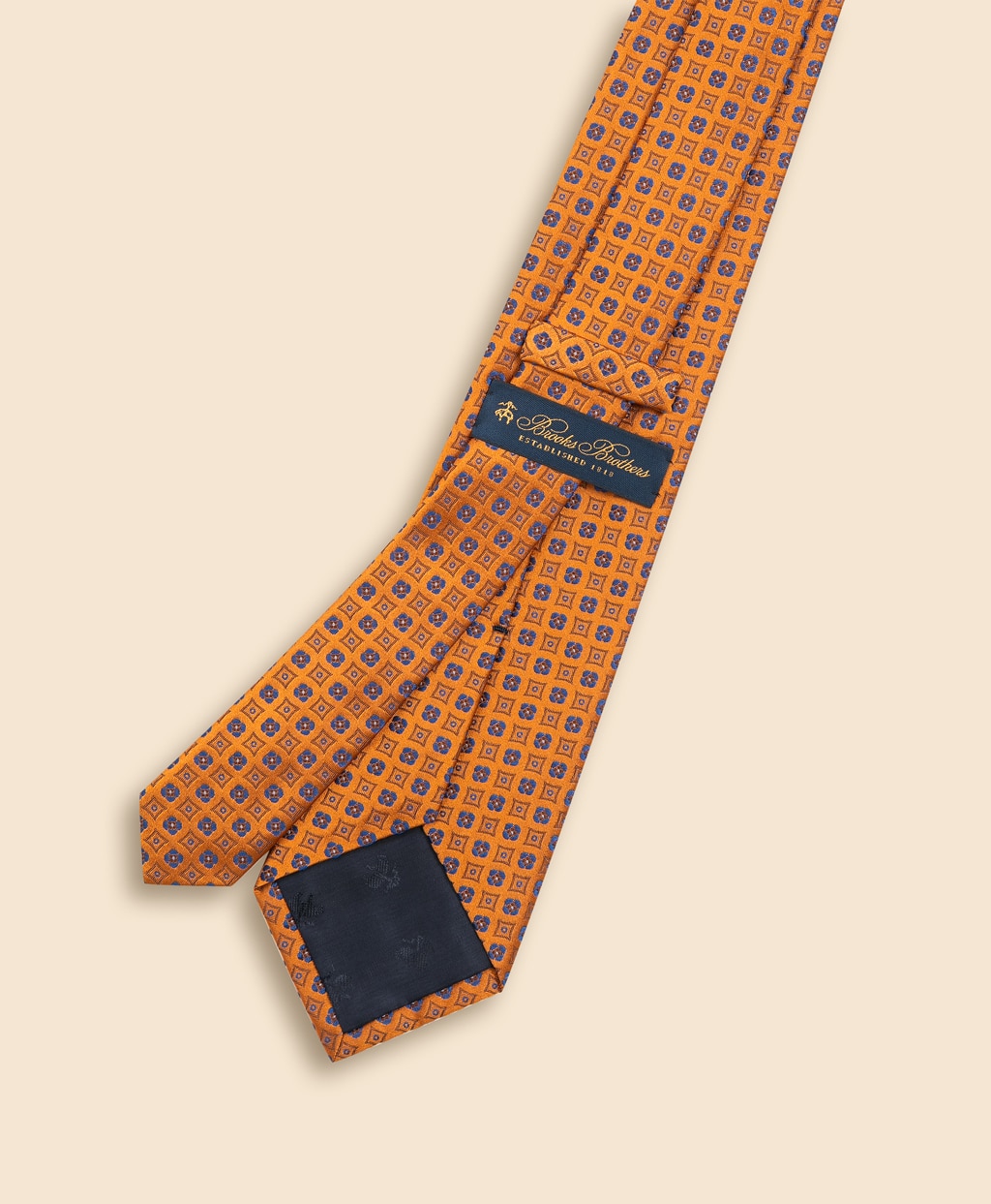シルク ジオメトリック フラワーモチーフタイ | Brooks Brothers Japan