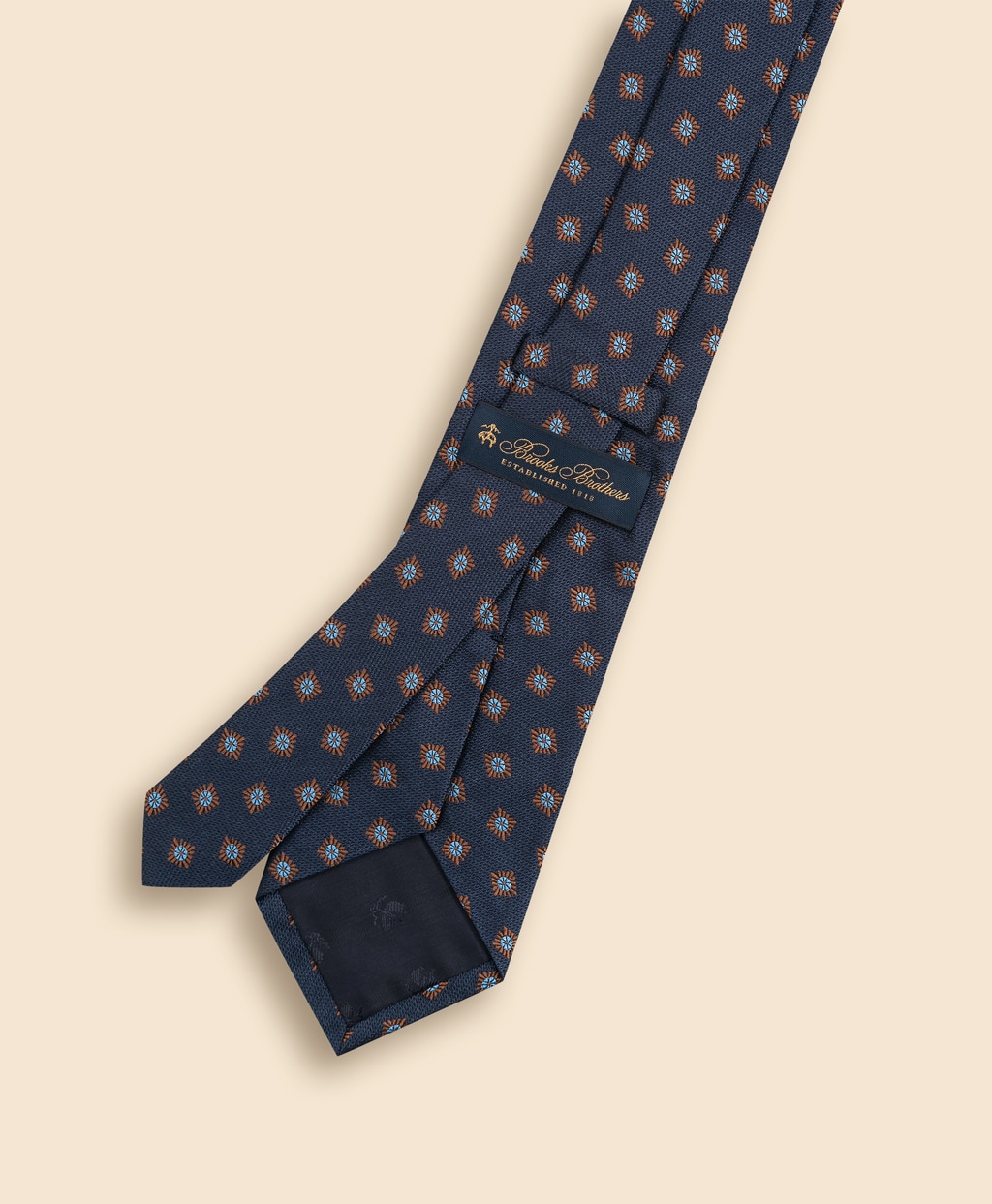 シルク スクエア×フラワーモチーフ ジャカードタイ | Brooks Brothers