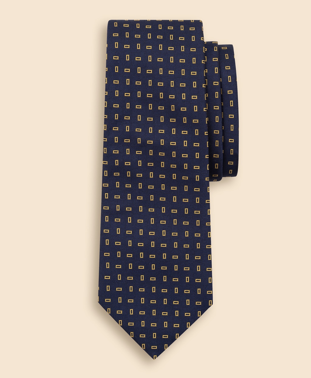 シルク レクタングルモチーフ ジャカードタイ | Brooks Brothers Japan