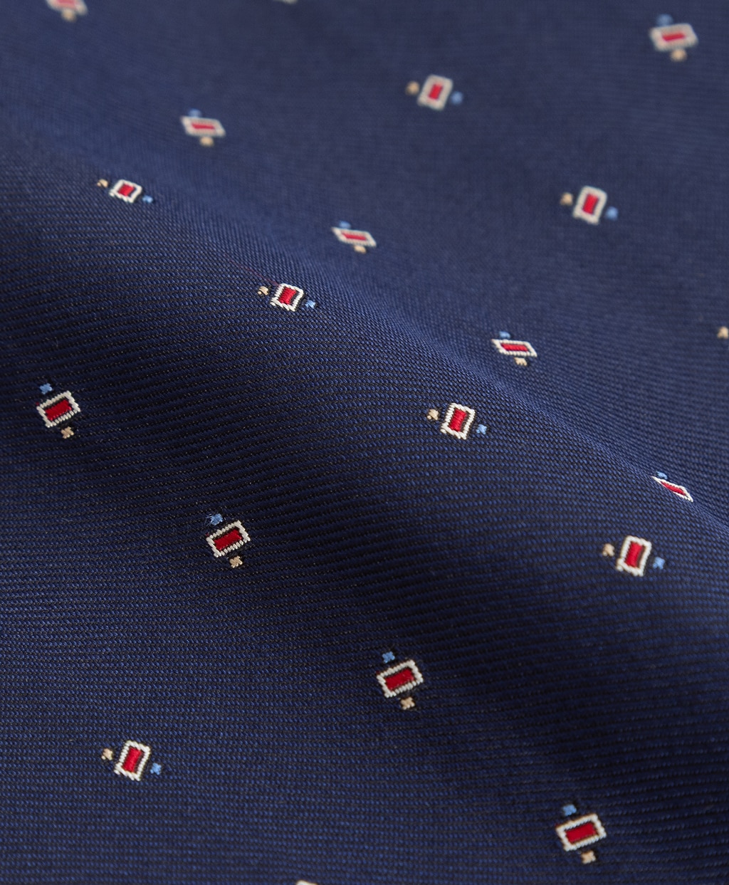 シルク スクエアドットモチーフ ジャカードタイ | Brooks Brothers