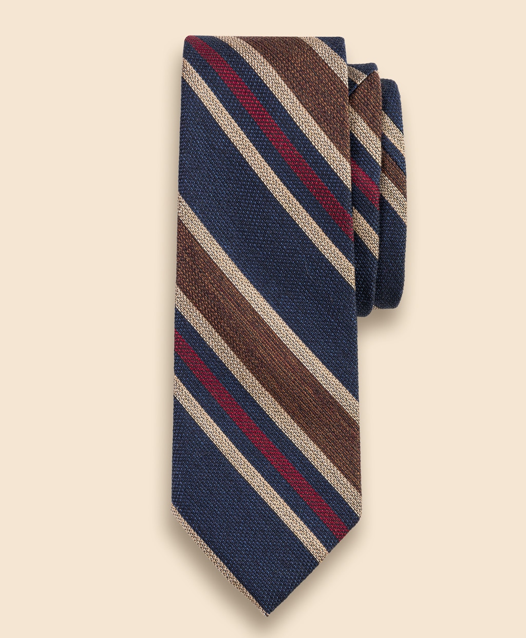 コットン／ウール メランジ マルチストライプタイ | Brooks Brothers