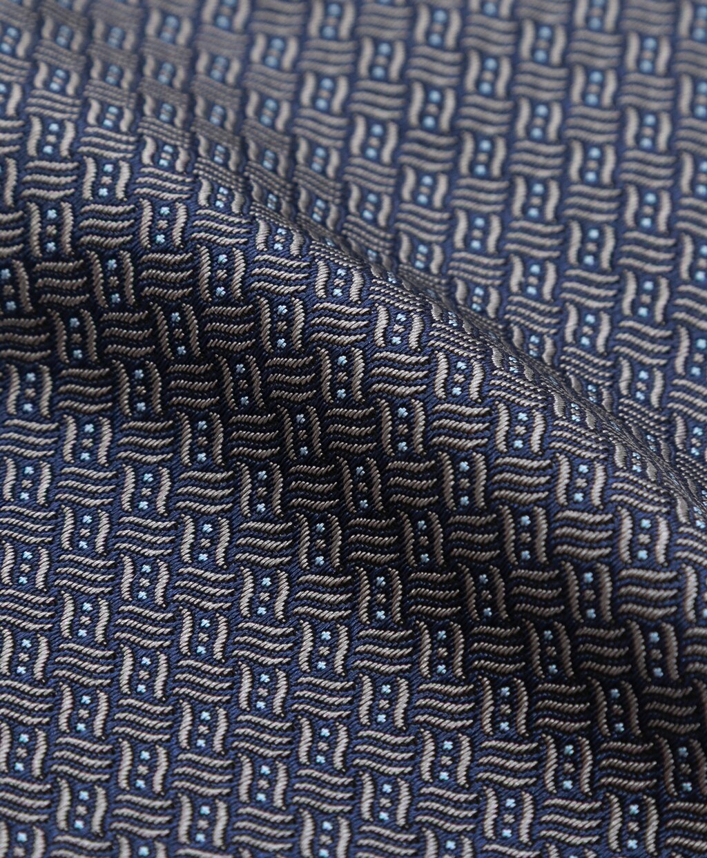 シルク／コットン ジオメトリック ジャカードタイ | Brooks Brothers