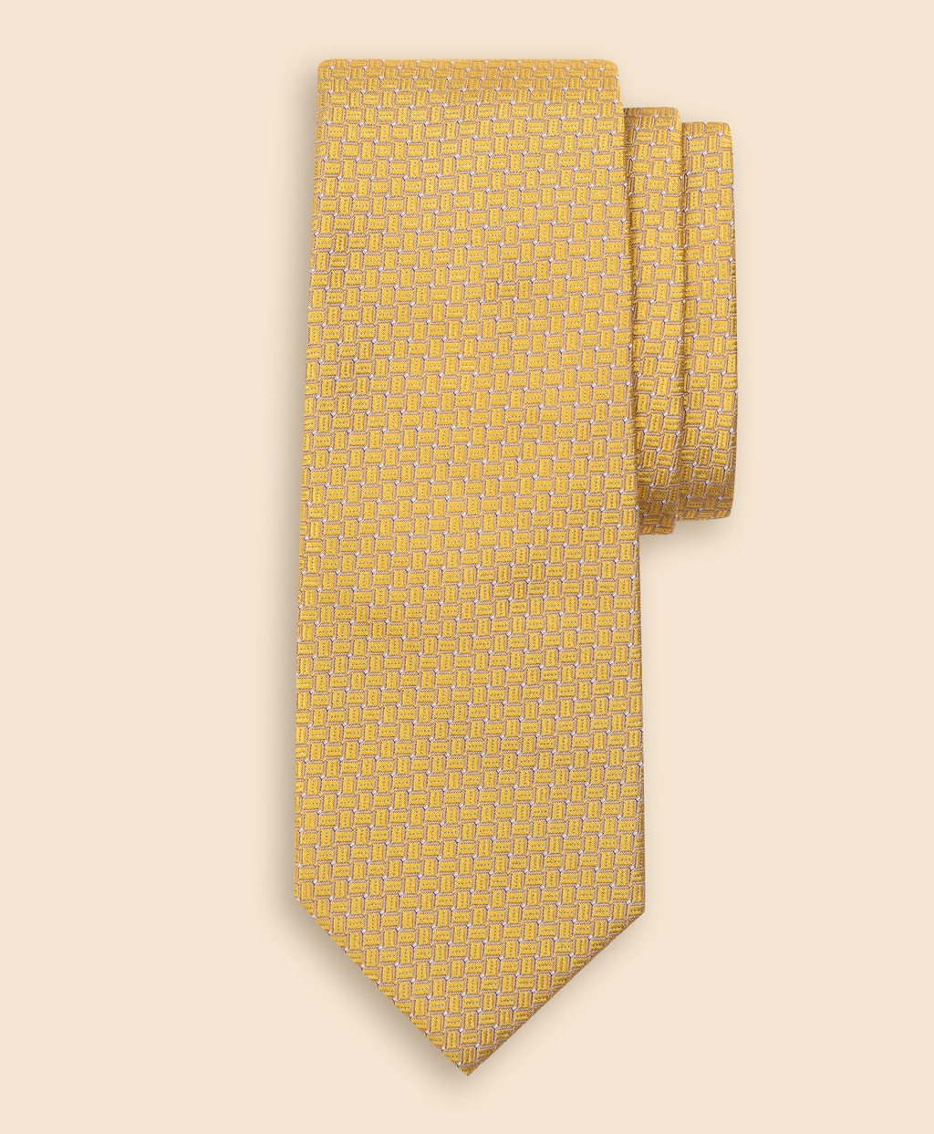 シルク テクスチャーソリッド ジャカードタイ | Brooks Brothers Japan