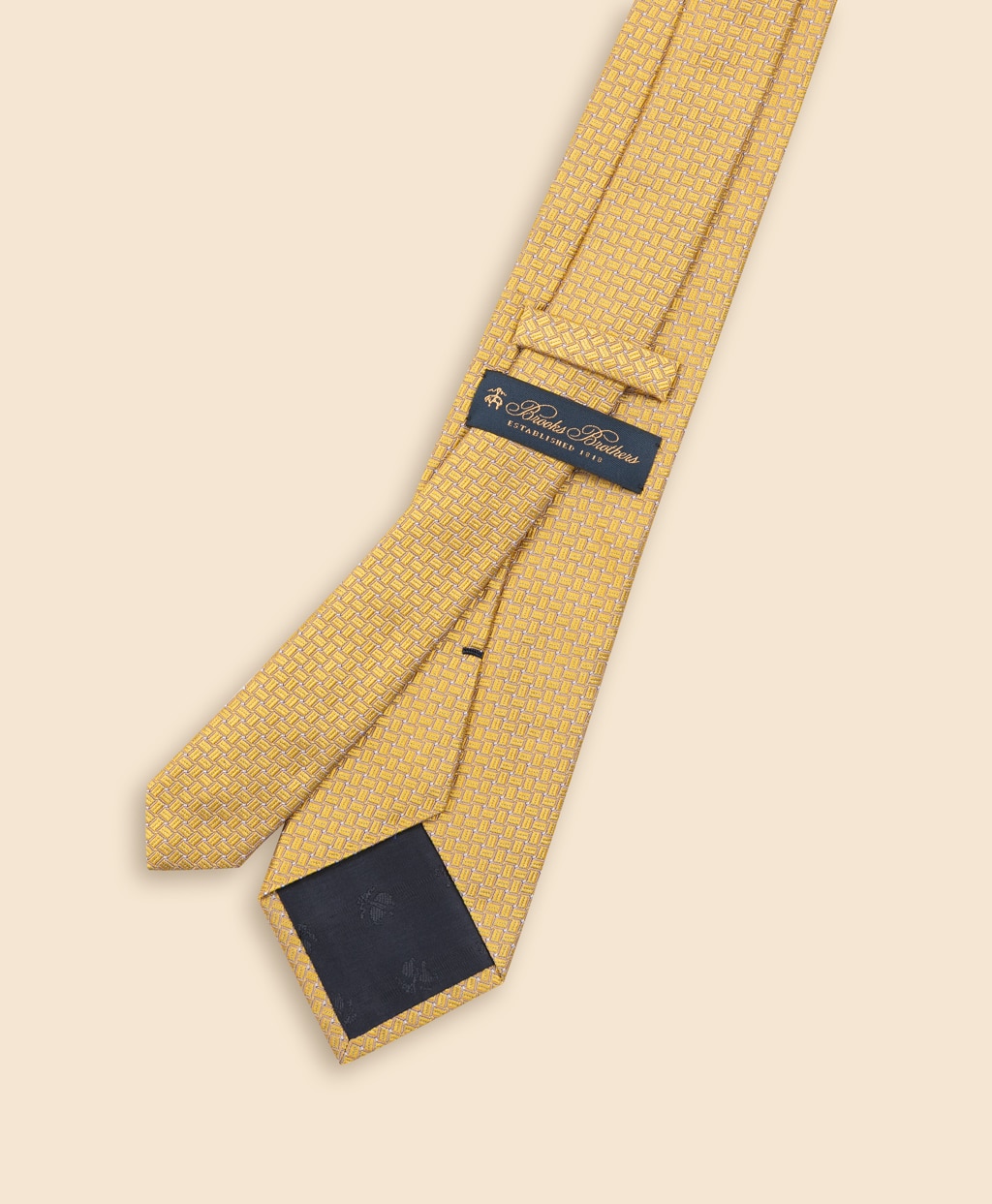 シルク テクスチャーソリッド ジャカードタイ | Brooks Brothers Japan