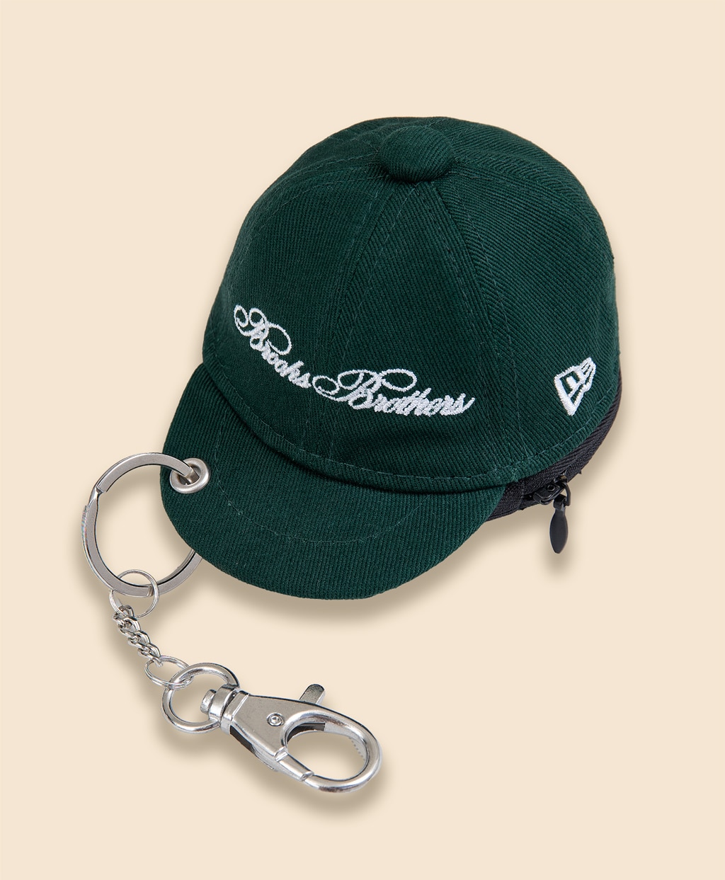 Brooks Brothers × New Era® 9TWENTY™　ミニキャップキーリングポーチ1