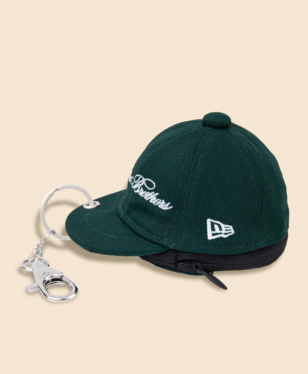Brooks Brothers × New Era® 9TWENTY™　ミニキャップキーリングポーチ2