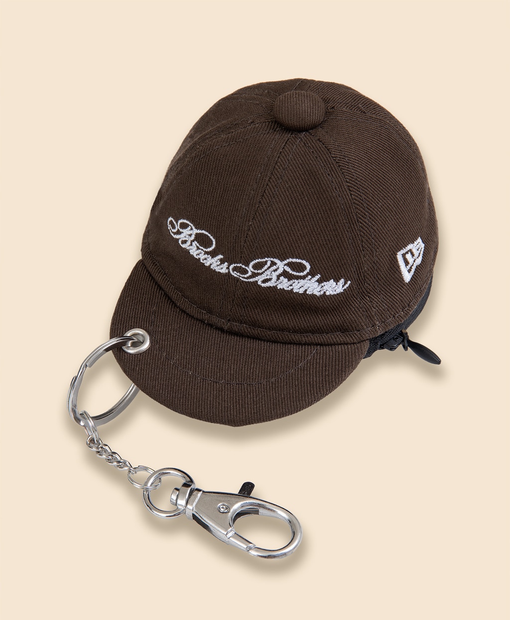 Brooks Brothers × New Era® 9TWENTY™　ミニキャップキーリングポーチ1